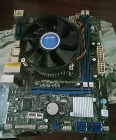 охлаждение процессора: Энелик плата, Колдонулган, ASRock, LGA1155, ПК үчүн