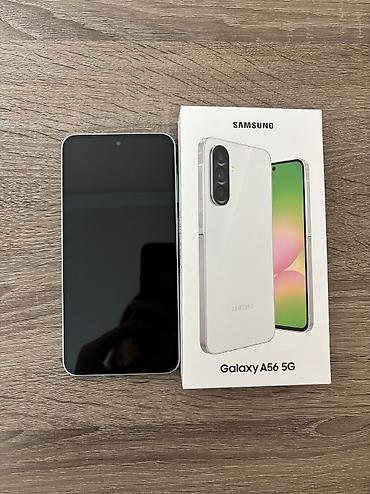 iphone x бу: Samsung Galaxy A56 5G, Б/у, 128 ГБ, цвет - Белый, 1 SIM — 1