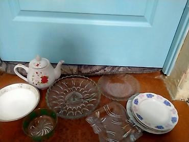 Наборы посуды: Набор посуды для сервировки стола, стекло/фарфор. Состав: - 1 — 4