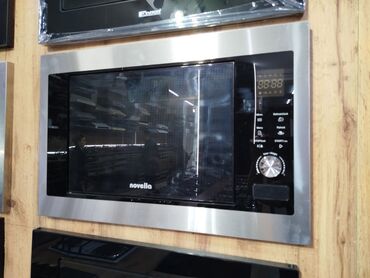 regular qaz sobalari: Mikrodalğalı soba Novella, Quraşdırılan, Mikrodalğalar ilə, rəng - Qara