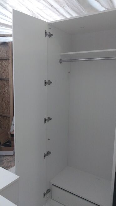 Шкафы для одежды: Шкаф для одежды, Новый, Прямой, ЛДСП — 21