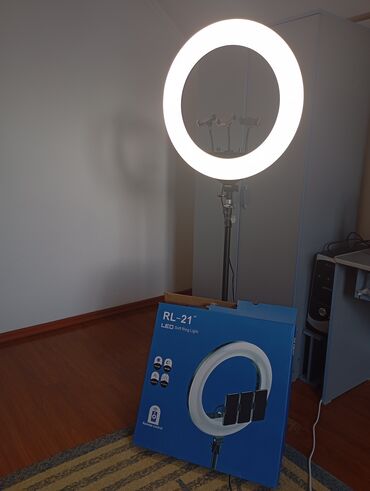 тен для аристона: Кольцевая LED‑лампа RL‑21" (LED Soft Ring Light) - Диаметр: 21 дюйм —