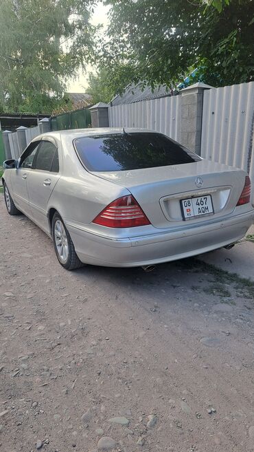 жак бу: Mercedes-Benz S 320: 2002 г., 3.2 л, Автомат, Бензин, Седан