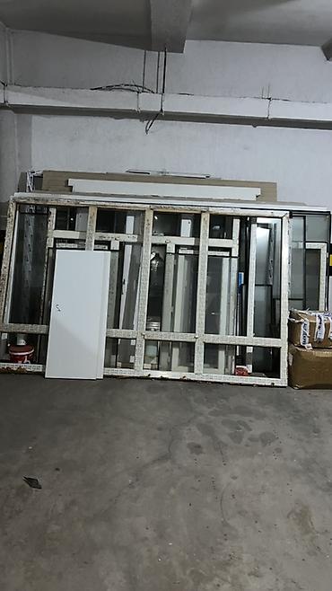 Панорамный оконный блок из ПВХ с двойными стеклопакетами Количества 6