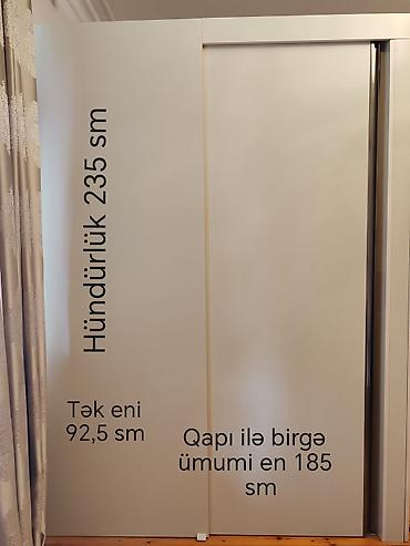 surgulu qapi: Kupe tipli sürgülü şkaf sistemi üçün panel və qapılar - Növ: Kupe — 3