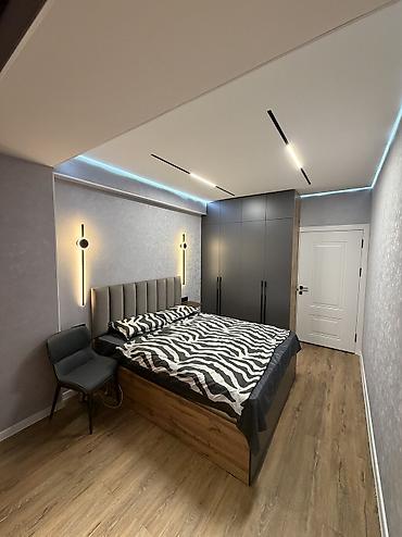 Продажа квартир: 2 комнаты, 61 м², Кок-Жар мкр 9 этаж, Дизайнерский ремонт — 17