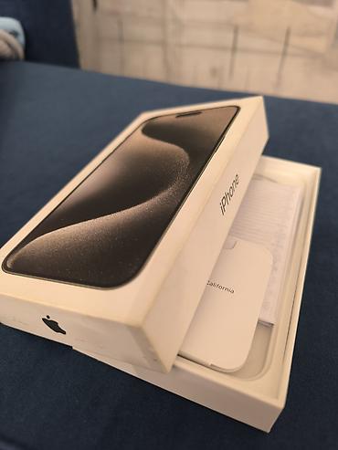 apple iphone 16: IPhone 15 Pro Max, Б/у, 256 ГБ, Natural Titanium, Коробка, 81 % — 4