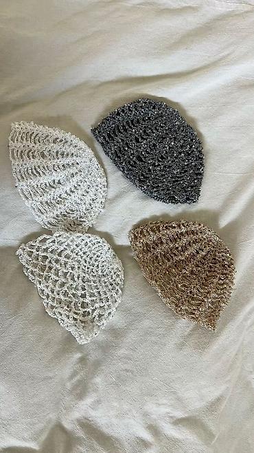 reqs paltarı: Məhsul: Payetli toxunma saç şəbəkəsi (bandana/şapka tipli) - Dizayn — 4