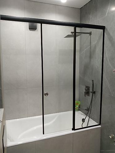 Перегородки на заказ: На заказ Цельностеклянная перегородка, Бесплатный замер, Бесплатная доставка, Бесплатная установка — 14