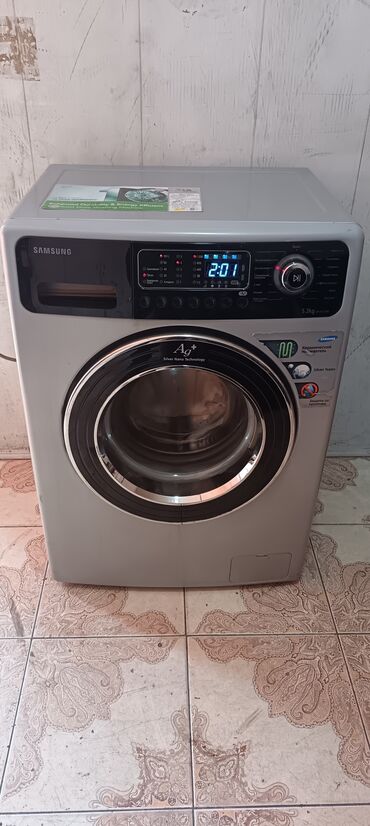 Paltaryuyan maşınlar: Paltaryuyan maşın Samsung, 6 kq, İşlənmiş, Avtomat, Qurutma var, Ödənişli çatdırılma