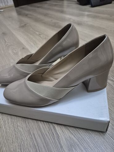 женские прозрачные туфли: Tuflilər, Ölçü: 40, rəng - Bej, Yeni