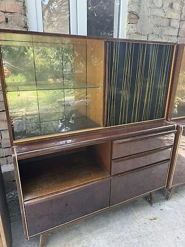 standing mirror: Секция-стенка в стиле mid‑century/ретро (двухмодульная) Состав и — 5