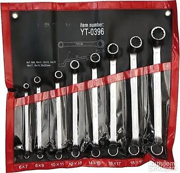 busica: Set ključeva okasto-okastih, 6-22 mm, 8 kom – PROFI, YATO, Poljska Set — 1