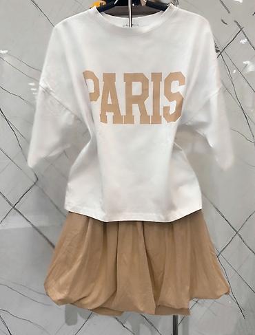 Kompleti: ✅Komplet majica + suknja “PARIS”
✅1950 din — 6