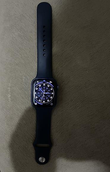 apple whatch 7: İşlənmiş, Smart saat, Apple, Suya davamlı, rəng - Göy — 1