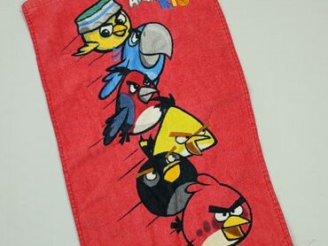 Towels: PL - Towel 49 x 30, color - Red, condition - Good