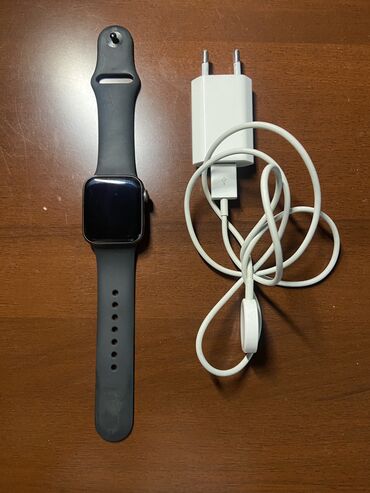 Smart saatlar: İşlənmiş, Smart saat, Apple, Аnti-lost, rəng - Qara