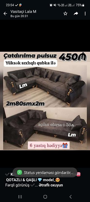 Künc divan lalafo.az -da Künc divan