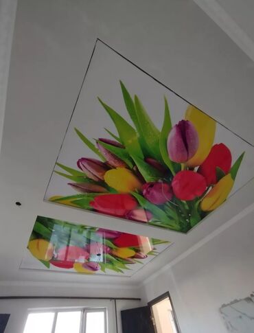 Натяжной потолок: Натяжной потолок Глянцевое, Матовое, 3D потолки Гарантия, Бесплатная консультация, Бесплатный замер — 29