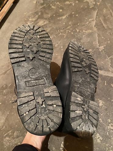 Ботинки: Мужские ботинки, 40, Timberland, Б/у, цвет - Черный, Самовывоз — 5