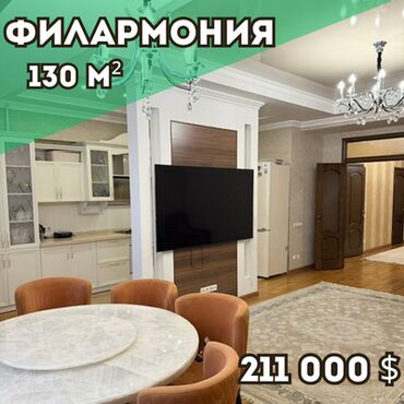 аренда квартир на долгий срок филармония: 4 комнаты, 130 м², Элитка, 8 этаж, Евроремонт