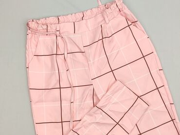 legginsy sliskie: Spodnie materiałowe damskie, rozmiar S