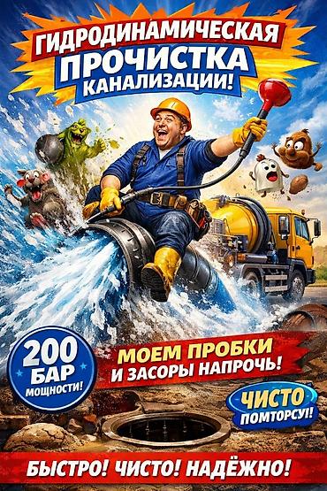 санитарка работа в бишкеке: Канализационные работы | Прочистка труб Больше 6 лет опыта — 3