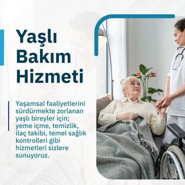 Административный персонал: Salam!Yaş 30 Xəstə və uşaq baxıcısıyam!təcrübəliyəm. Yalnız ciddi