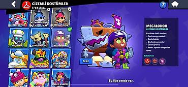 Искусство и коллекционирование: Brawl Stars – Efsanəvi Kostyumlar kolleksiyası Tərkibindəki efsanəvi — 8