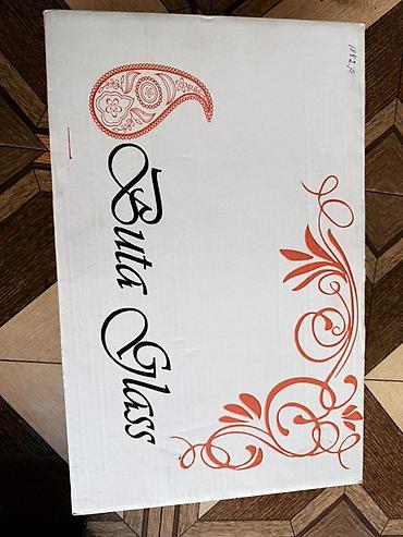 ucuz drel: Qədəhlər, rəng - Çəhrayı, Şüşə, 6 ədədli dəst — 2