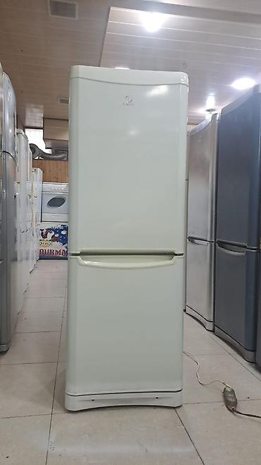 fen satisi: Indesit iki qapılı soyuducu - Rəng: açıq krem/boz - Üst kamera — 1