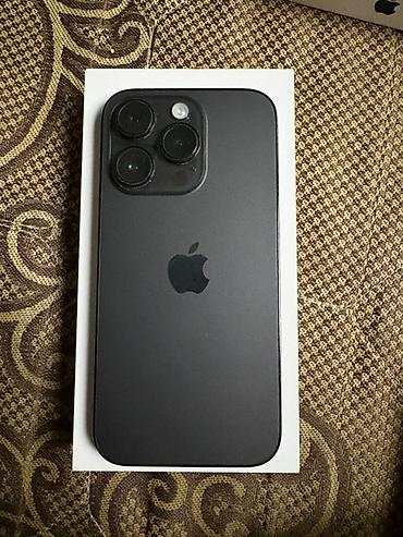 IPhone 16 Pro, Б/у, 256 ГБ, Черный, Коробка, 89 %