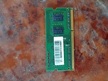 Operativ yaddaş (RAM): Operativ yaddaş (RAM) Samsung, 2 GB, 1333 Mhz, DDR3, Noutbuk üçün, İşlənmiş — 2