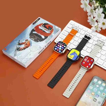apple watch ultra цена бишкек: Smart-часы Watch 9 Ultra | Гарантия + Доставка • Реплика 1 в 1 с
