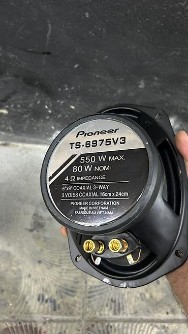 maqintafon kalonkalar: Pioneer TS‑S6975V3 avtomobil akustikası – 6x9 düym oval koaksial — 6