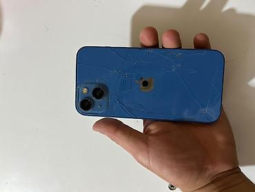 iphone 6 irsad: IPhone 13, Mavi, Qırıq — 1