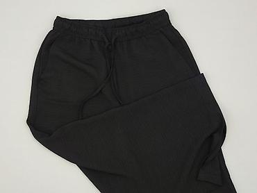 czarne spodnie cargo stradivarius: Stradivarius, Spodnie materiałowe damskie, rozmiar S — 1