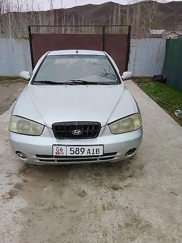 рул: Hyundai Elantra: 2002 г., Кол менен иштөөчү, Бензин, Седан — 6