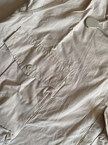 анорак: Stone Island — легкий анорак с капюшоном, бежевый - Модель: анорак с — 4