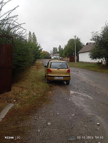 Microcar: Daewoo Matiz: 1998 г., 0.8 л, Механика — 5
