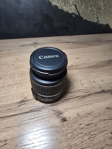 iphone 8 plus цена в бишкеке бу: Объектив Б/У Canon EF-S 18-55 f3.5-5.6. В хорошем состоянии - передняя