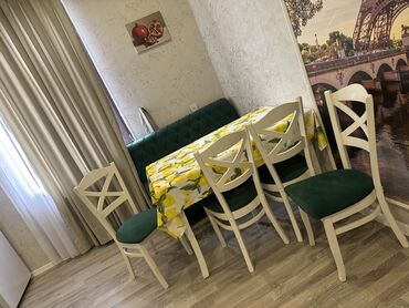 boya seti: Metbex desti, masa açilandi, mdf boya, yenidi