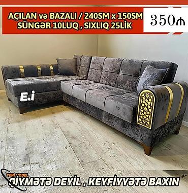 seçimləri: Künc divan, Yeni, Açılan, Bazalı, Parça, Şəhərdaxili pulsuz çatdırılma — 1