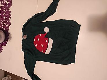 Majice: Komplet odeće –vel 11-12 - Crveno‑bela polo majica na pruge, kratki — 20