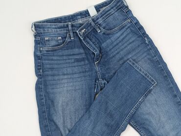 jeans mom slim fit stradivarius: Spodnie jeansowe, 13 lat, 158, stan - Dobry