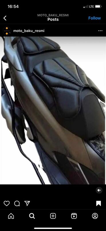 motosiklet baqajı: Oturacaq üzlüyü, universaldı. mağazadan əldə edə bilərsiz çatdırılma