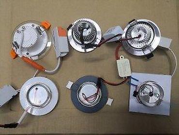 slike auta: Led ROZETNE inox alu kristal ogledalo zlatne bele. 6w,3+2w,3w,1w. ✨ — 4