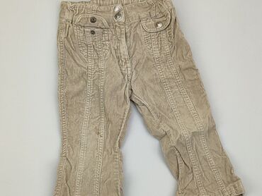 czekoladowe spodnie: Spodnie materiałowe, Lindex, 1.5-2 lat, 92, stan - Dobry