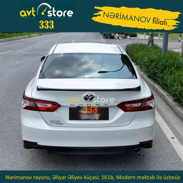 maşın rənglənməsi: Toyota Camry 2018-2019 original spoiler . Nərimanov filialında