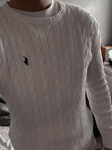 Свитера: Мужской свитер, M, L, Polo Ralph Lauren, Новый, цвет - Белый, Самовывоз — 2